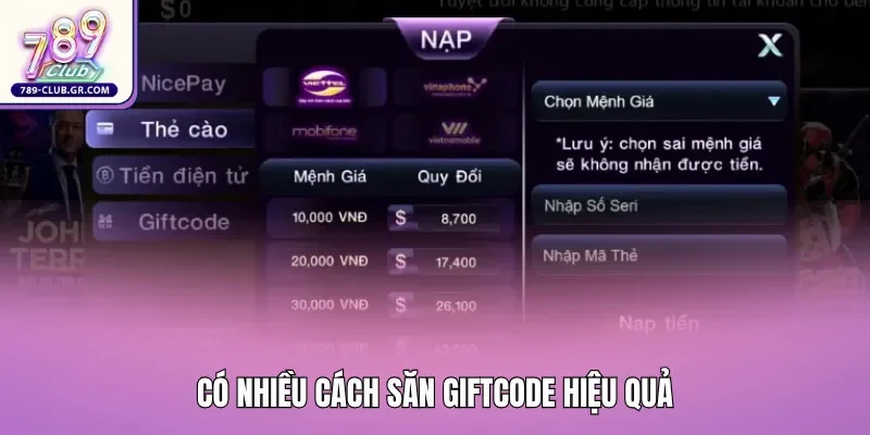 Có nhiều cách săn giftcode hiệu quả